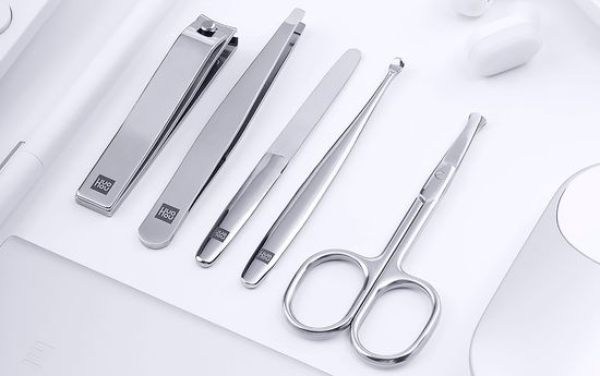 Маникюрный набор Huo Hou Stainless Steel Nail Clipper Set (5 предметов) (HU0061)