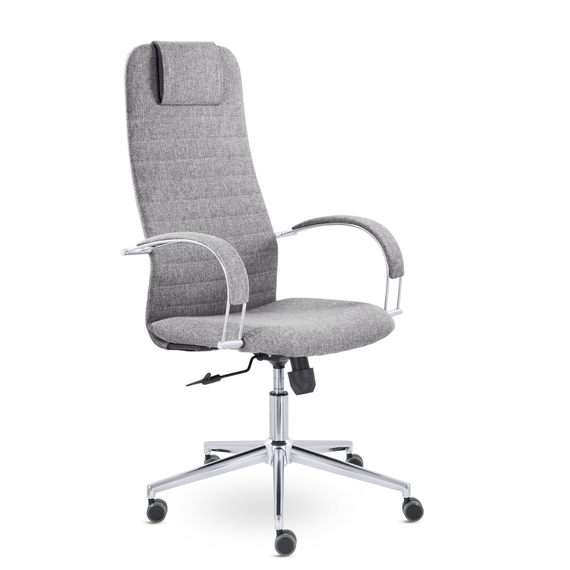 Кресло СН-601 Соло хром SoloСН Ср Moderno 02 (серый)