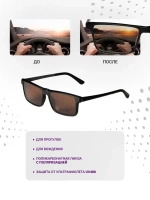 Оправа для очков с магнитными накладками 4в1