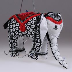 Ёлочная игрушка Слон купить у производителя ☆ Кукольная мастерская на ...