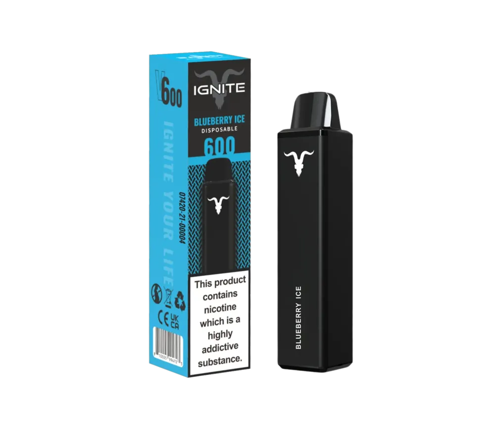 IGNITE V600 - Blueberry Ice (2% nic)