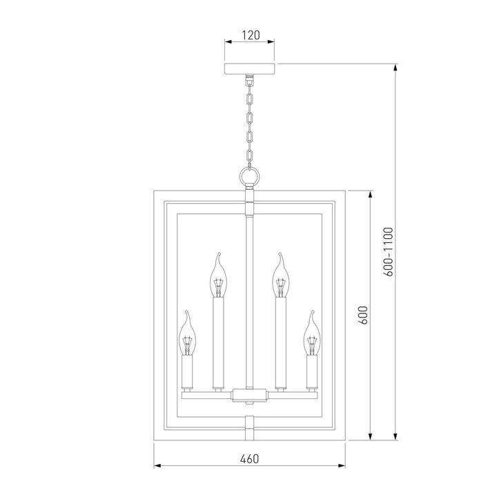Подвесная люстра Bogates Hudson 327/8