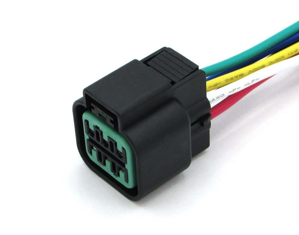 Разъем PB62506027 (6pin) 6 контактов блока фар для Chevrolet, Daewoo, Geely с проводами