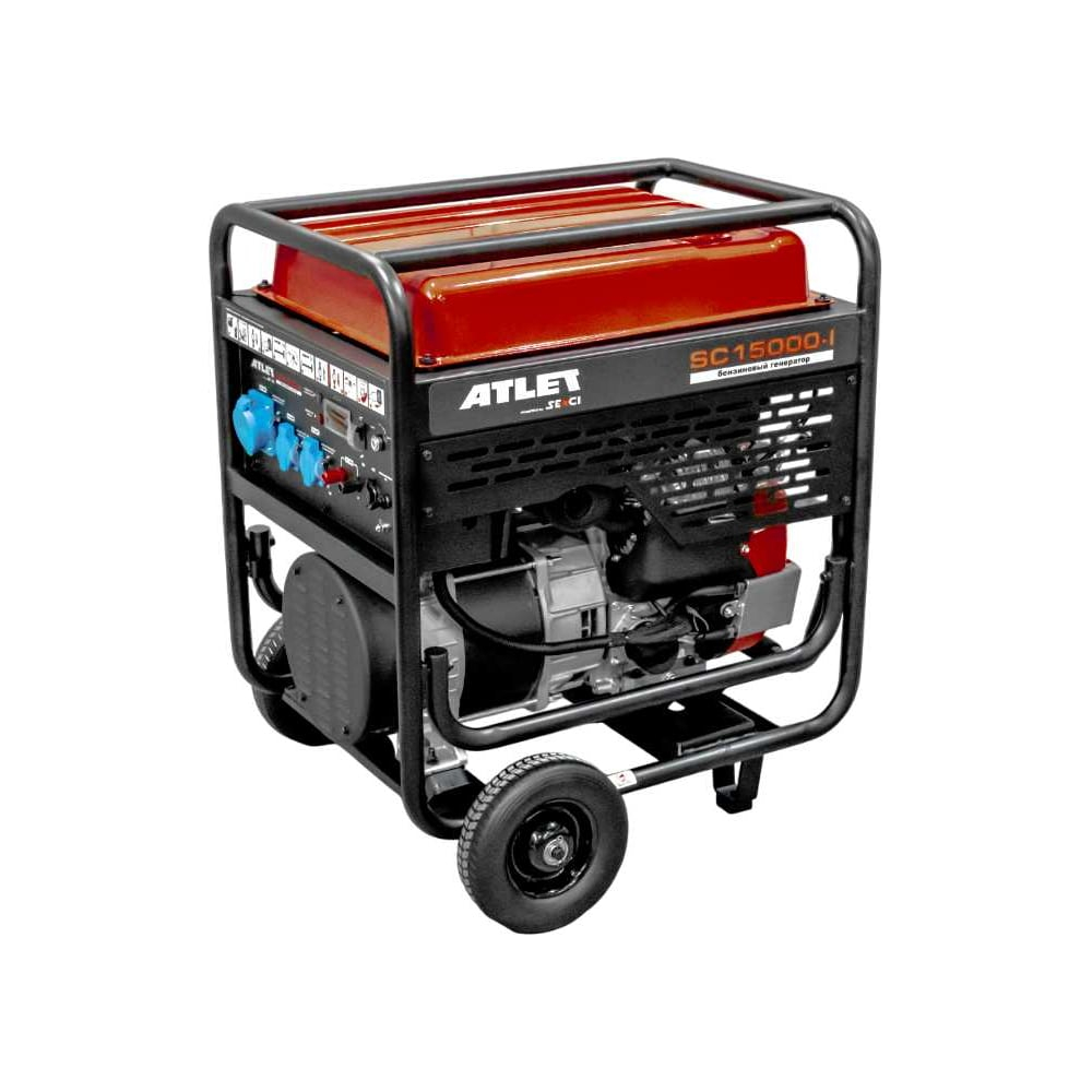 Бензиновый однофазный генератор 13кВт ATLET SC15000-I