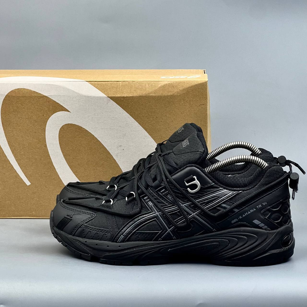 Кроссовки Asics Kahana GoreTex ТЕРМО #378 (черн.)