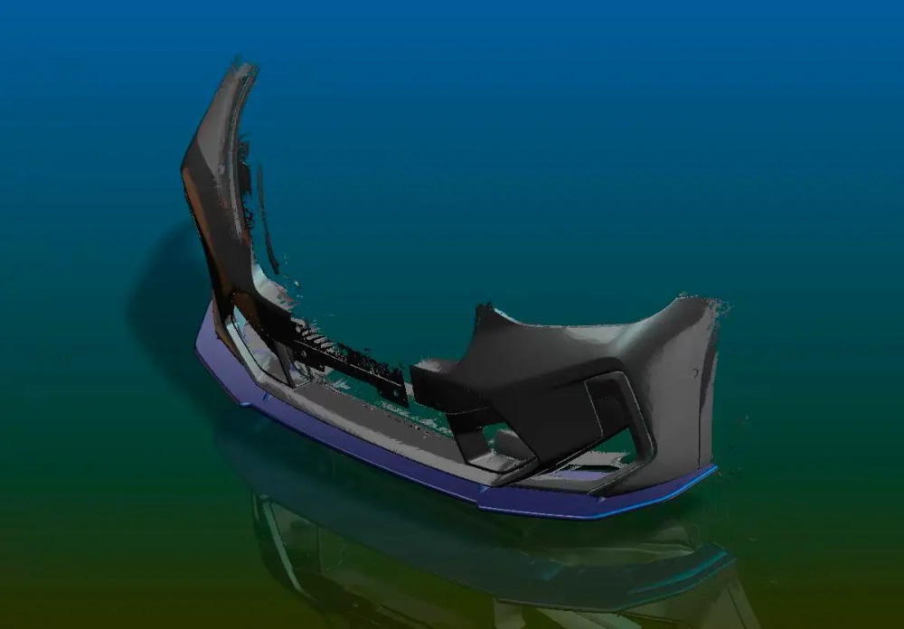 Карбоновая губа переднего бампера для BMW X3M/X4M F97/F98 Рестайлинг 2021+ БМВ
