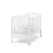 Детская кроватка на колесах Erbesi Stella White