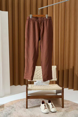 Льняные брюки