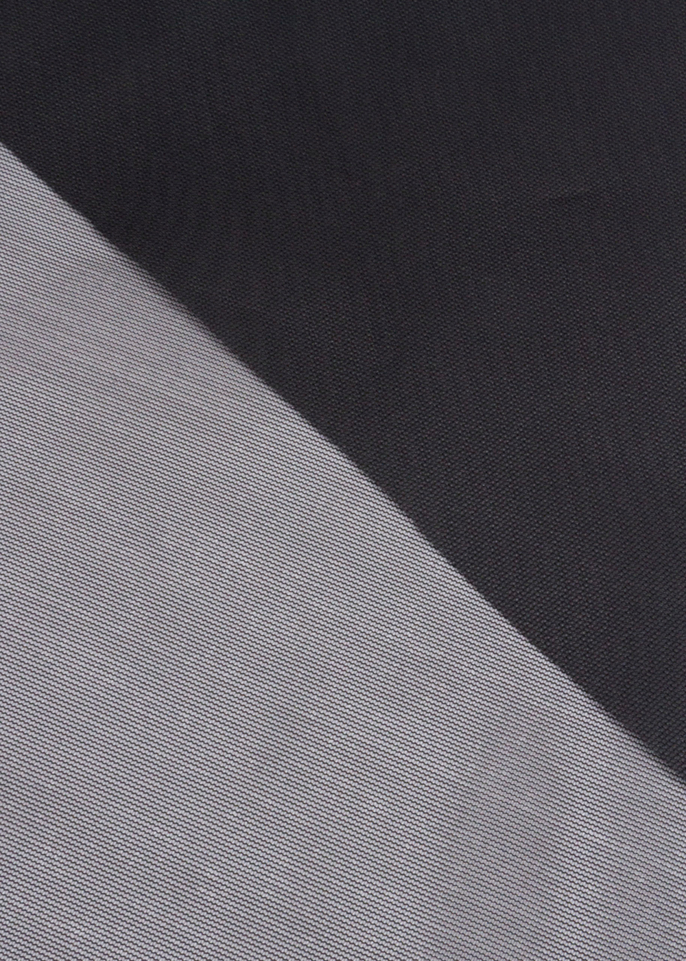 Сетка корсетная черная жесткая неэластичная метражом (Турция)