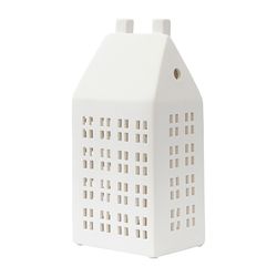 Домик из фарфора с подсветкой Aarhus из коллекции New Year Essential, 21,6 см