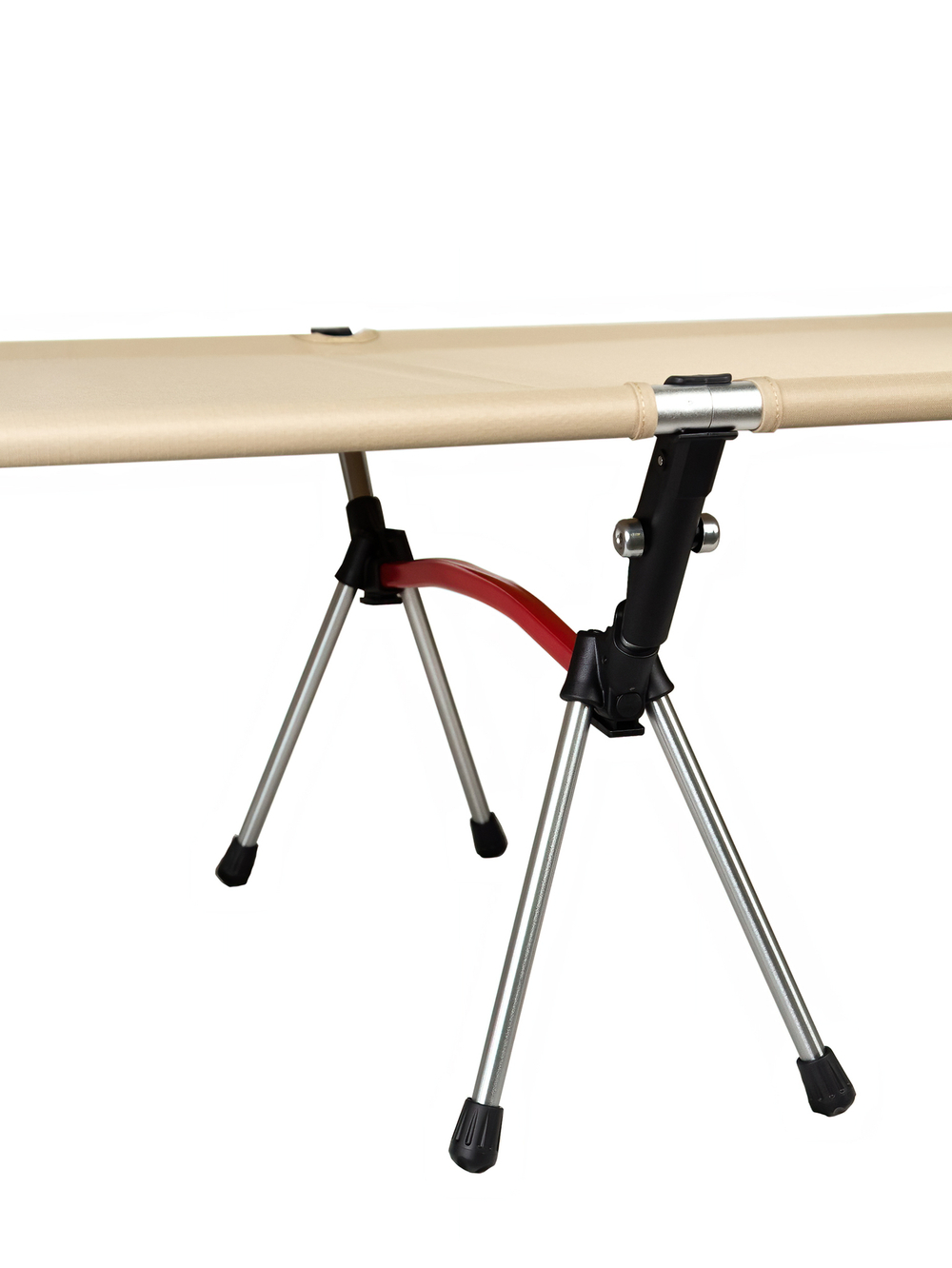 Раскладушка легкая кемпинговая Naturehike XJC04, с чехлом, бежевая (NH19JJ006)