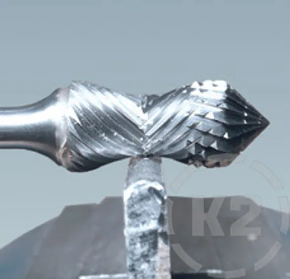 Комбинированная борфреза Karnasch Curve + Зенкер с вершиной 90°