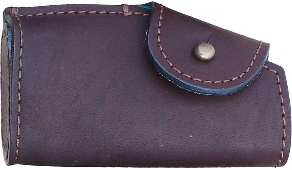 Чехол на дульный срез двуствольного ружья коричневый