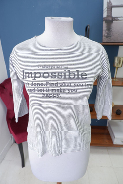 Лонг Colin`s с полоску 44 размер