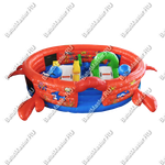 Коммерческий надувной батут "Крабик"