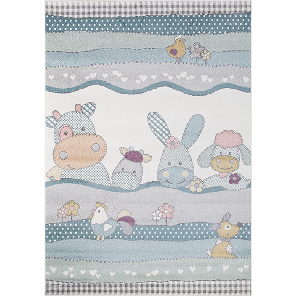 Ковер 2484- LIGHT CREAM - коллекция SOFIT 0,8*1,5м Cream