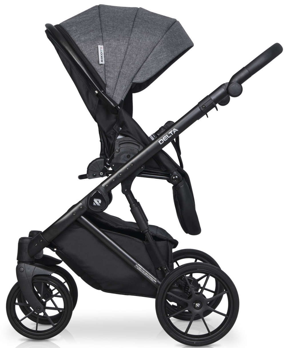 Детская коляска Riko Basic Delta 3 в 1 05 Carbon