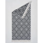 Коврик из хлопка KILIM GOLD 80серый-черный, Турция 57634