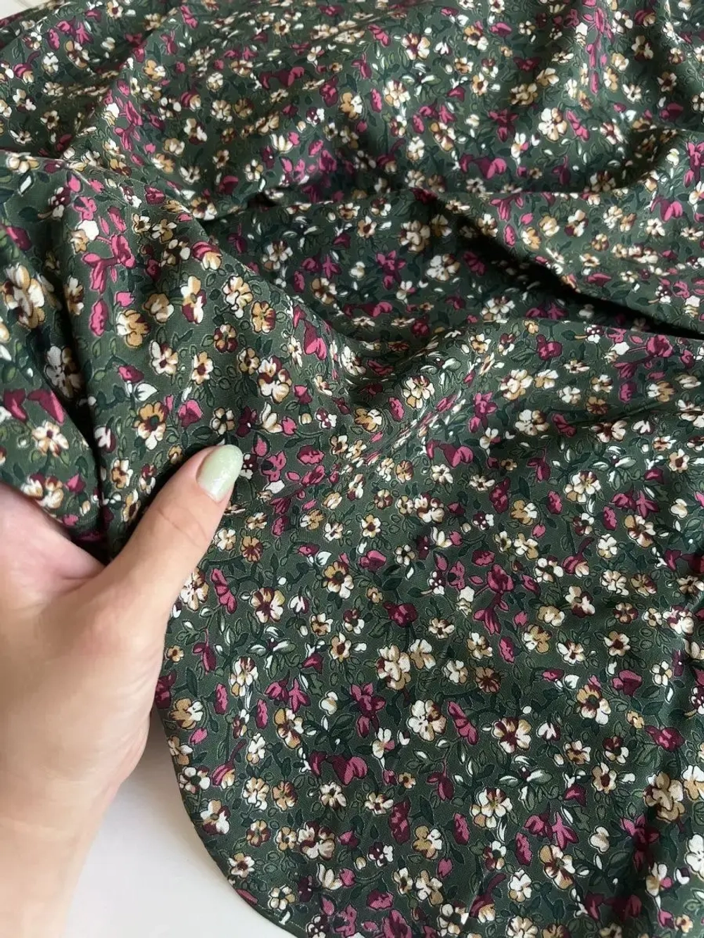 Ткань вискозный штапель для шитья и рукоделия