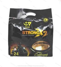Вьетнамский растворимый кофе G7 Strong X2 (крепкий), 3 в 1, 24 пак.