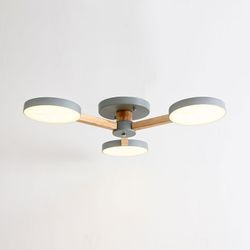 Потолочная Люстра Turna 3 Gray By Imperiumloft