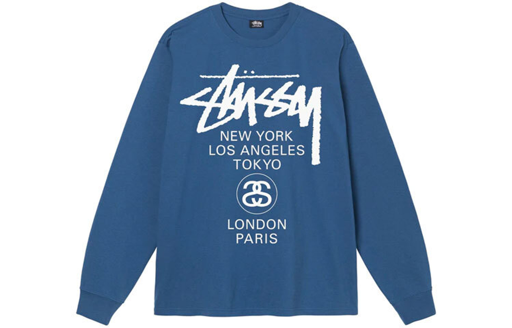Толстовки Stussy WORLD TOUR LS TEE T, 3993713