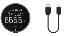 Рулетка электронная Xiaomi DUKA/ATuMan Mini Q Electronic Ruler Black (черная), шт