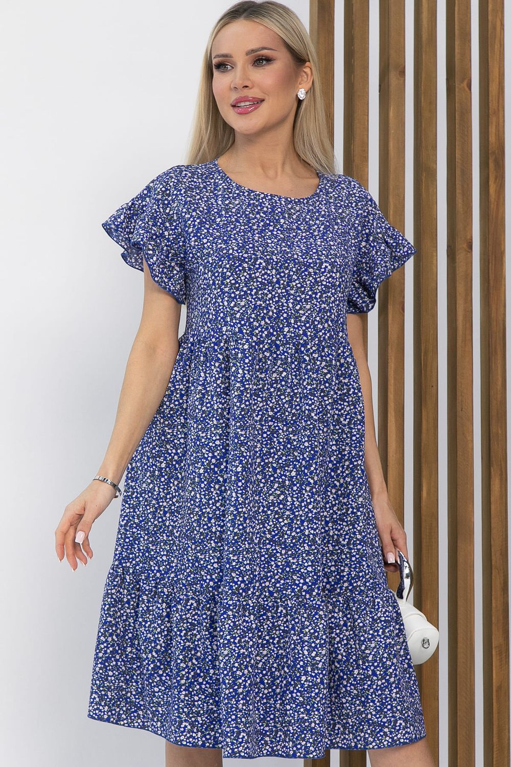 Платье Лапушка НЬЮ (синее) П15828-18М LT Collection