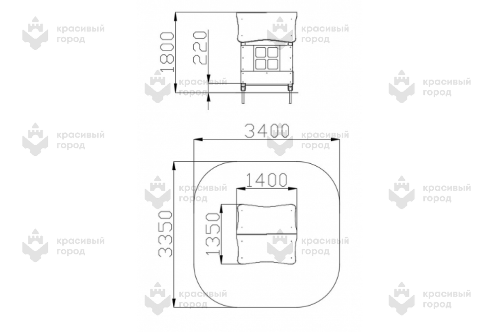Домик Три поросенка