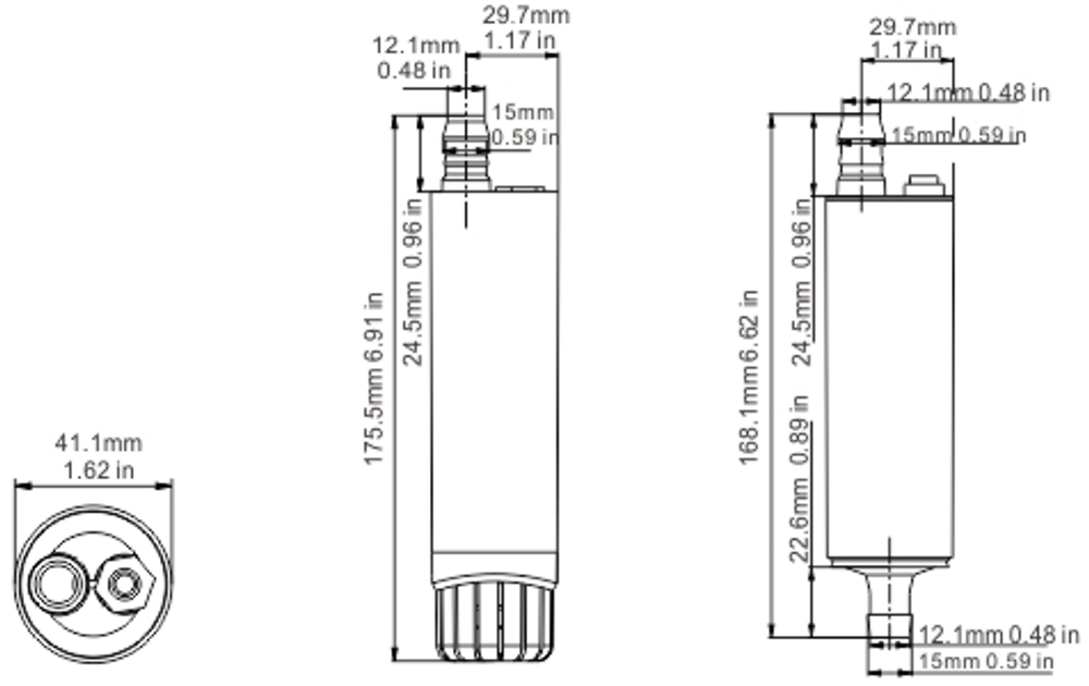 Насос погружной SeaFlo 12B 266GPH (250(5м)-1000 л/ч)