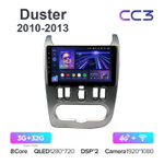 Teyes CC3 9"для Renault Duster 2010-2013