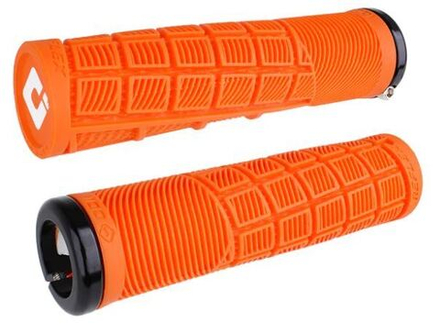 Грипсы ODI Reflex D33RXO-B 135мм, ø33.5мм,оранжевые с 1чёрным алюм lock-on и усиленным литым торцом,