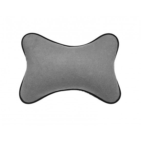 Автомобильная подушка под шею из велюра "Косточка"