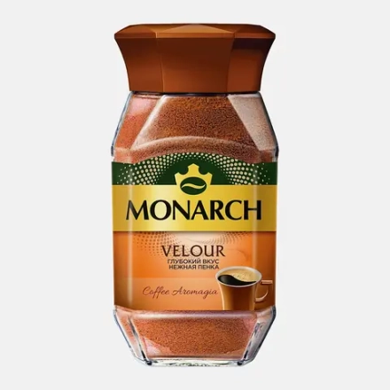 Кофе растворимый Monarch Velour натуральный 95г