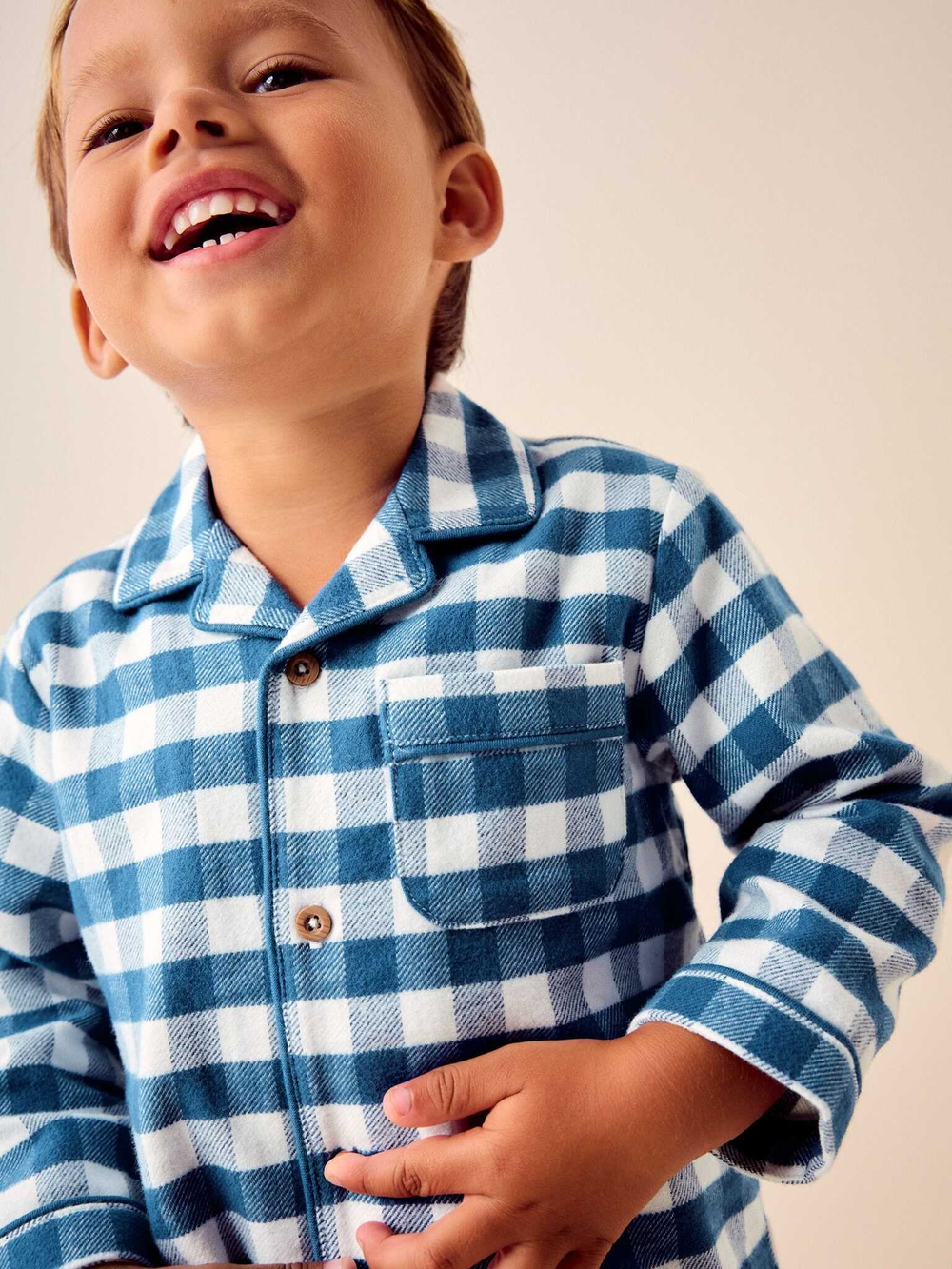 Пижама для мальчика Next 401-581, Синий, Белый