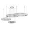 Подвесная светодиодная люстра ST Luce Tivoli SL1622.103.04