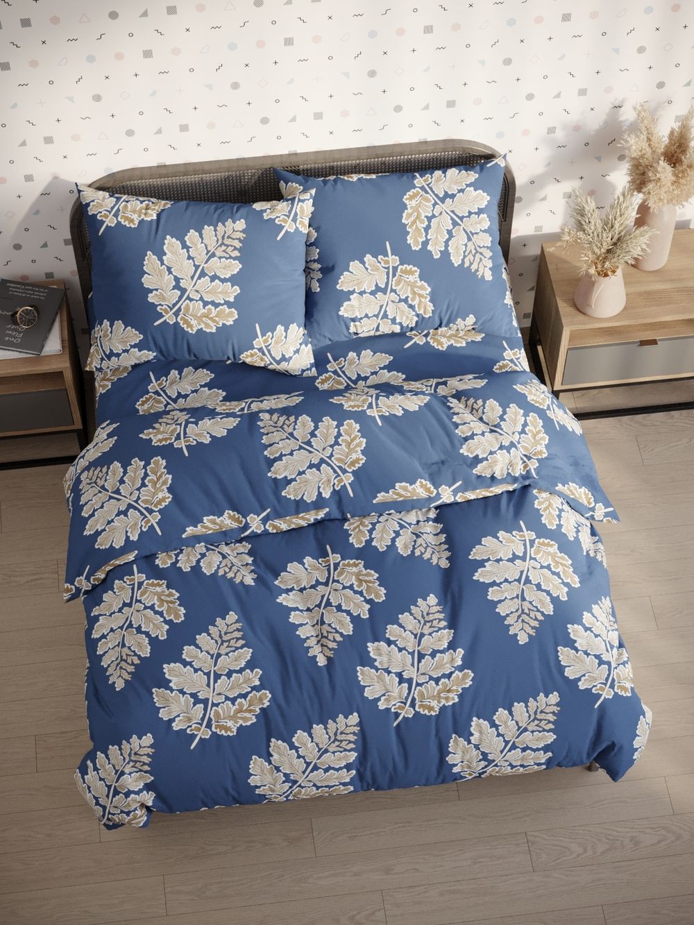 Наволочка комплект 2шт Полисатин Мечта "Аренто" 50x70 см на молнии