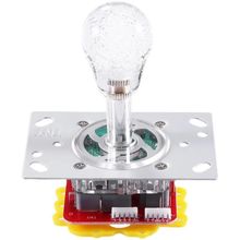 Светодиодный аркадный RGB джойстик 12В 5-pin, для кран-машин и игровых автоматов