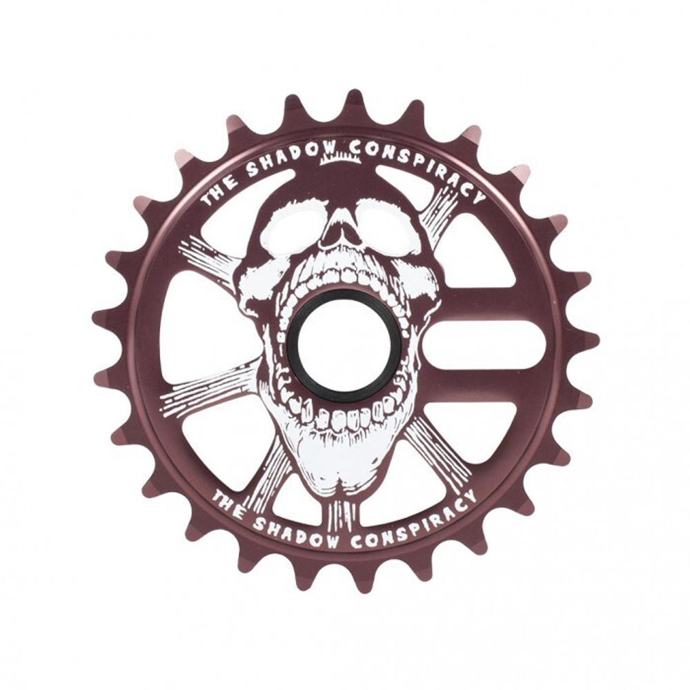 BMX звезда Shadow Scream Sprocket Livid Purple 25T NEW