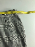 Юбка H&M в клетку, маркировка 38,  на 44 размер