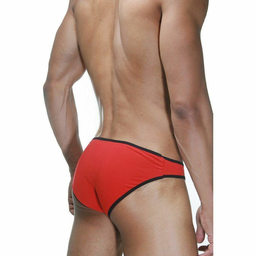 Трусы мужские слипы красные DARKZONE DZN6506