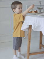 Футболка унисекс Mjölk Mustard