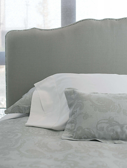 Постельное белье 2 спальное евро Svad Dondi Empire silver серебряное