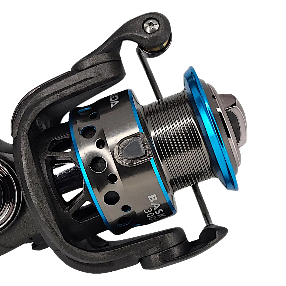 Катушка Kaida Basker 4000 bb5+1 (5.2:1) 269г 0.28/0.30/0.35мм-175/155/115м Фидерная, Мет.шпуля