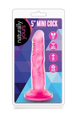 Розовый фаллоимитатор 5 Inch Mini Cock - 14,6 см. (Цвет: розовый)