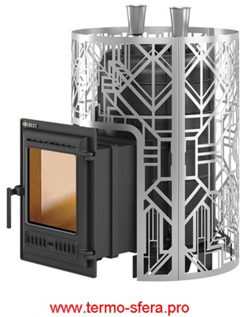 Печь для бани Эверест "Steam Master" GALAXY 30 (320) ЧУГУН