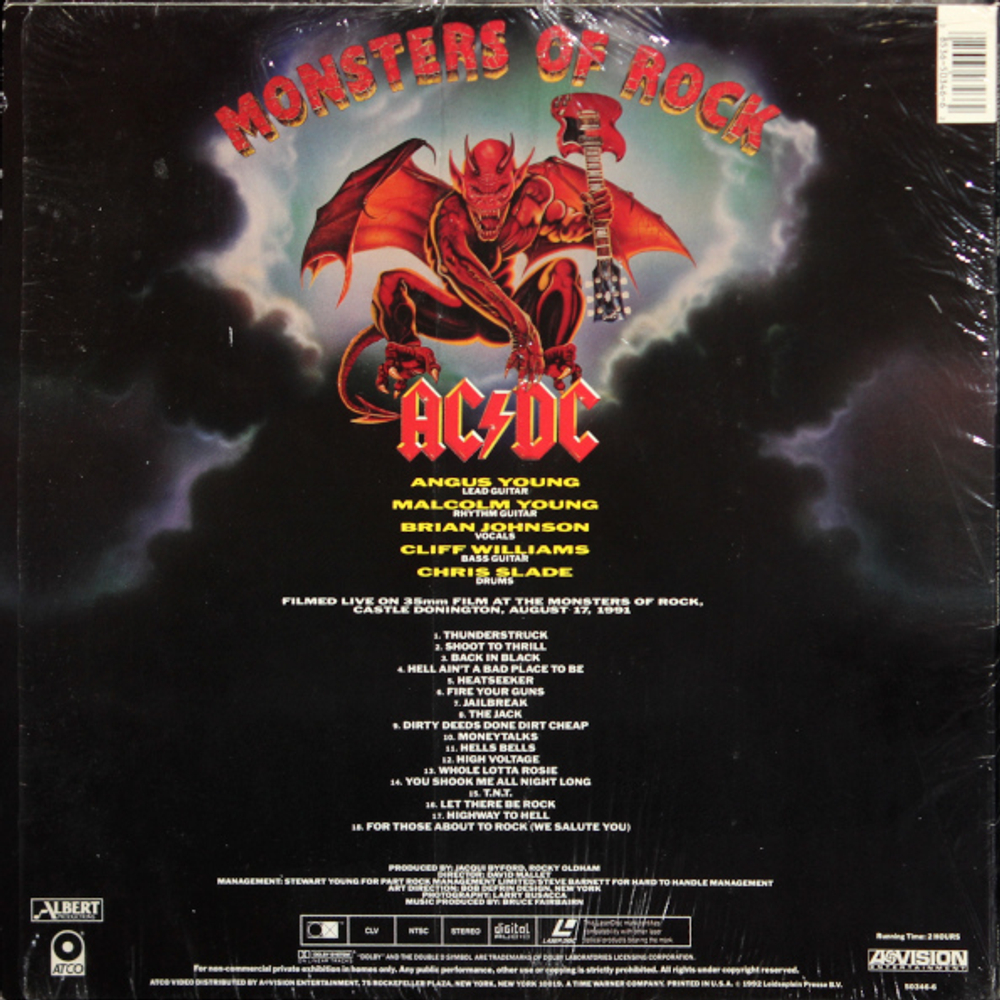 AC/DC / Live At Donington (LD)