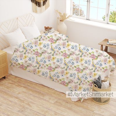 Пододеяльник с принтом 