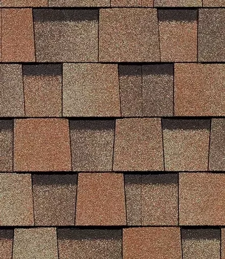 Ламинированная черепица Docke Серия Dragon Standard, окисленная медь  2.38м2