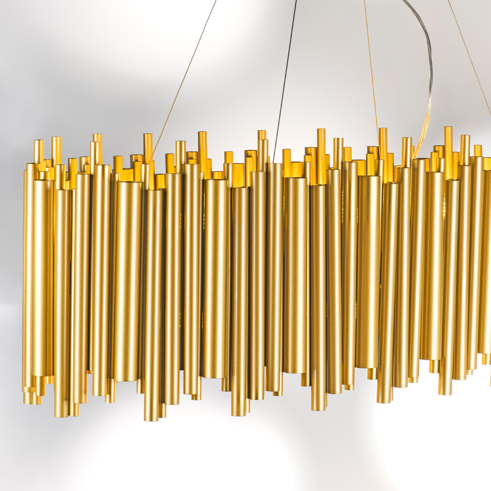 816202 Люстра SAVONA 20х40W G9 ЗОЛОТО